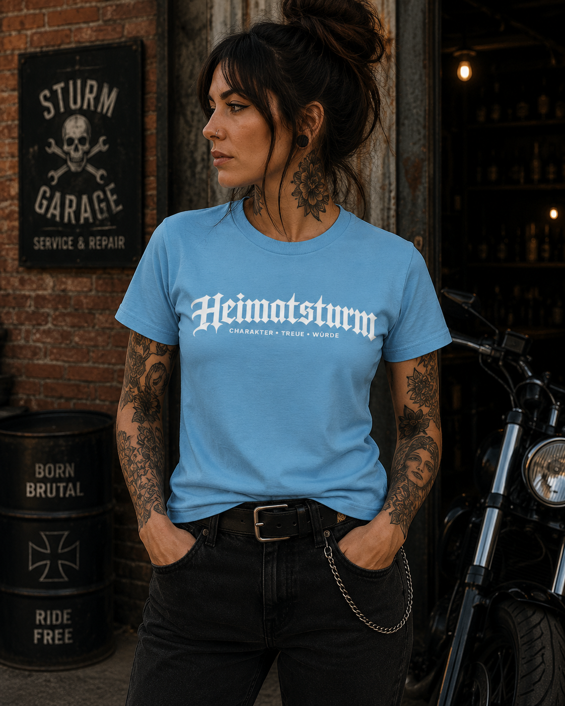 Aufrecht - Backprint Shirt - Classic Fit
