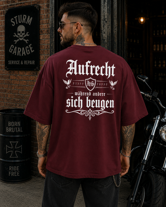 Aufrecht Streetwear Oversize Shirt - Heavy Oversized Organic Shirt