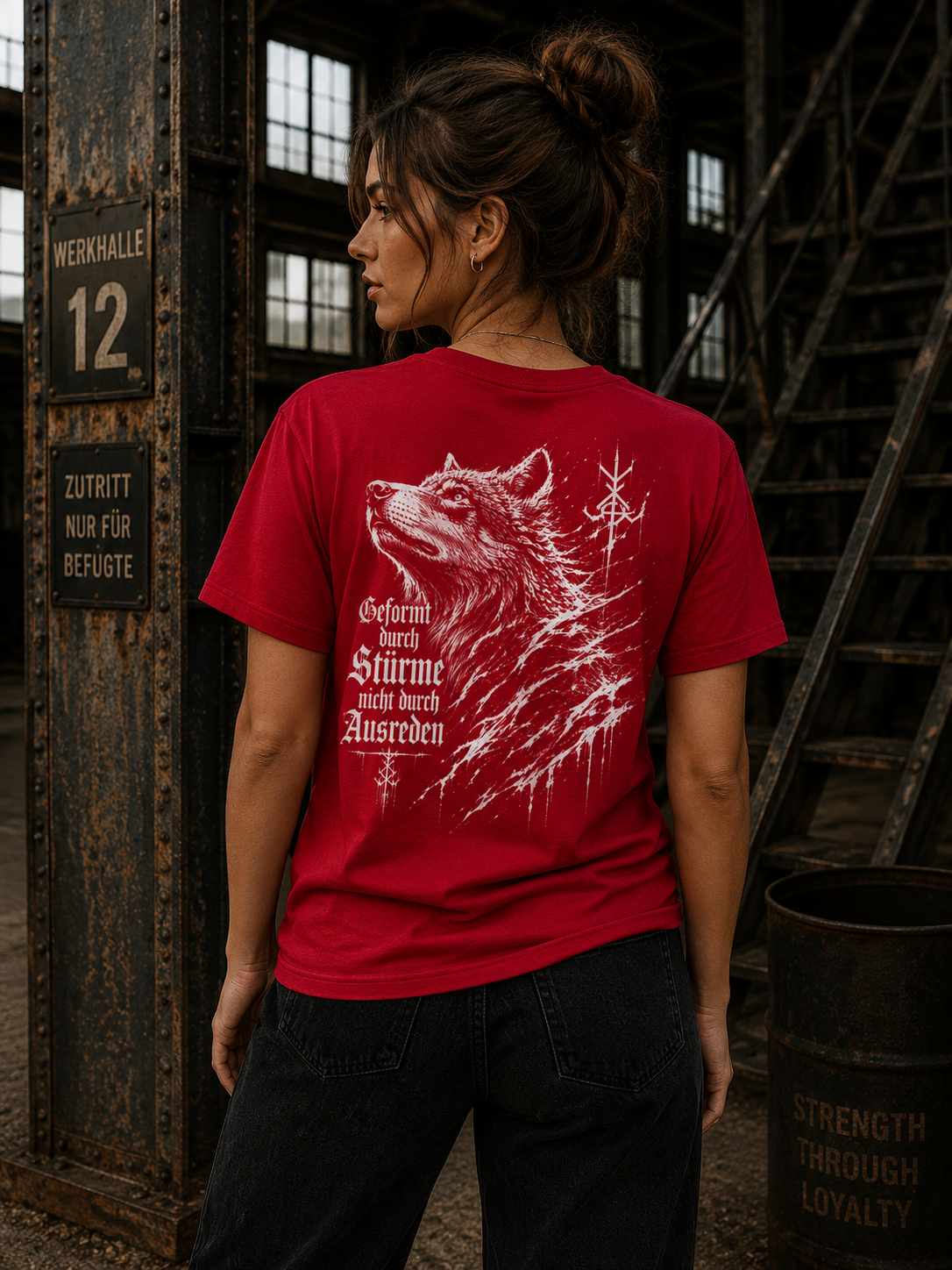 Stürme Wolf Shirt Classic Fit - Organic Shirt