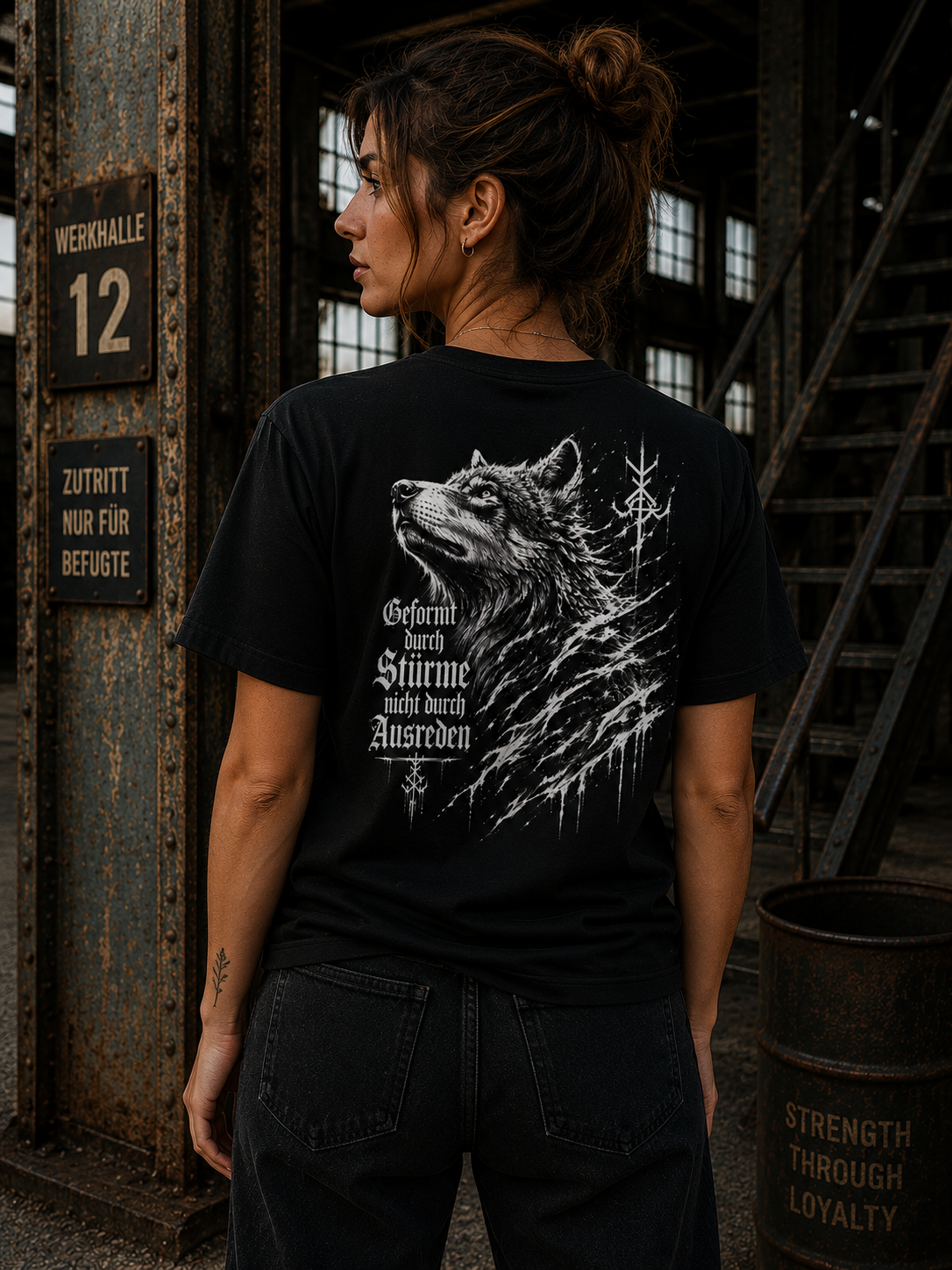 Stürme Wolf Shirt Classic Fit - Organic Shirt
