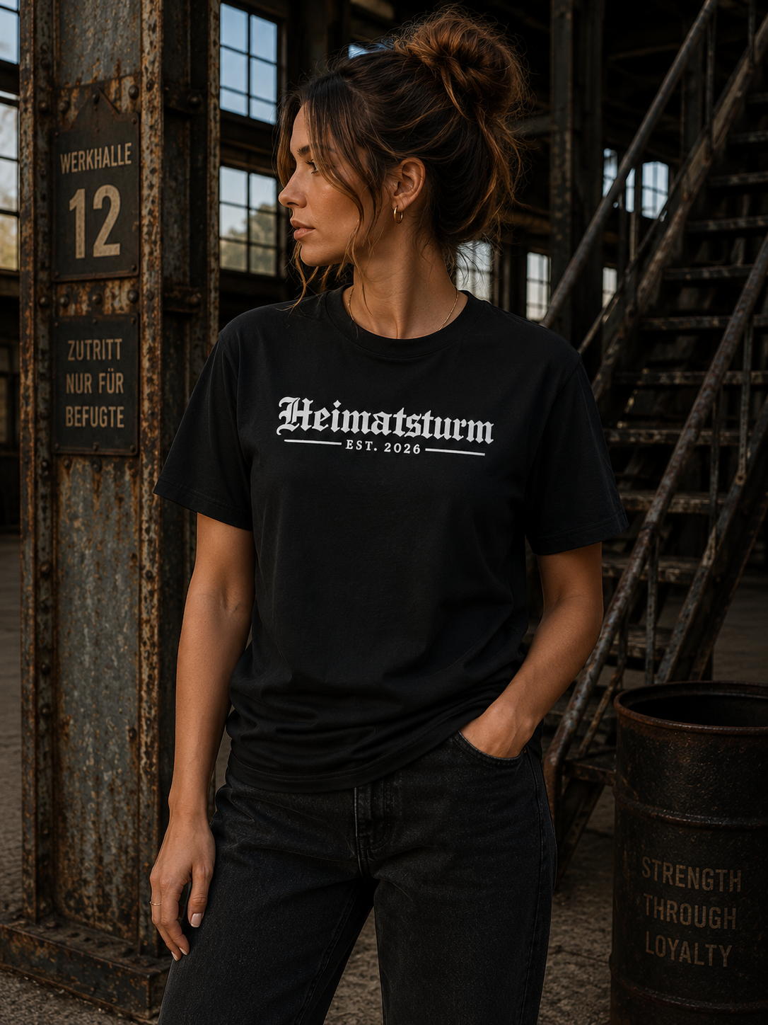 Stürme Wolf Shirt Classic Fit - Organic Shirt