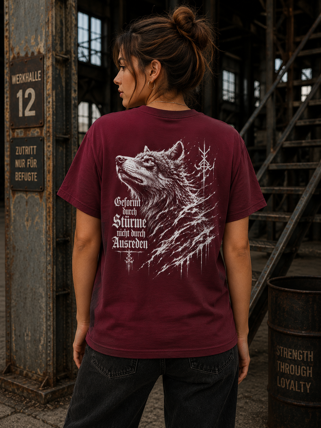Stürme Wolf Shirt Classic Fit - Organic Shirt