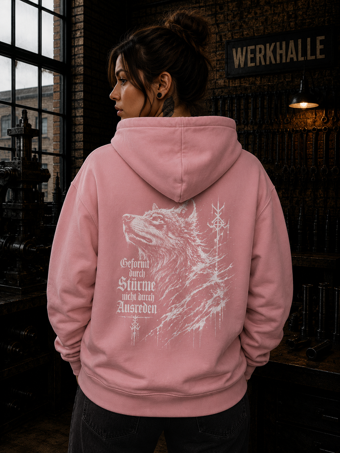 Geformt durch Stürme Hoodie - Organic Hoodie