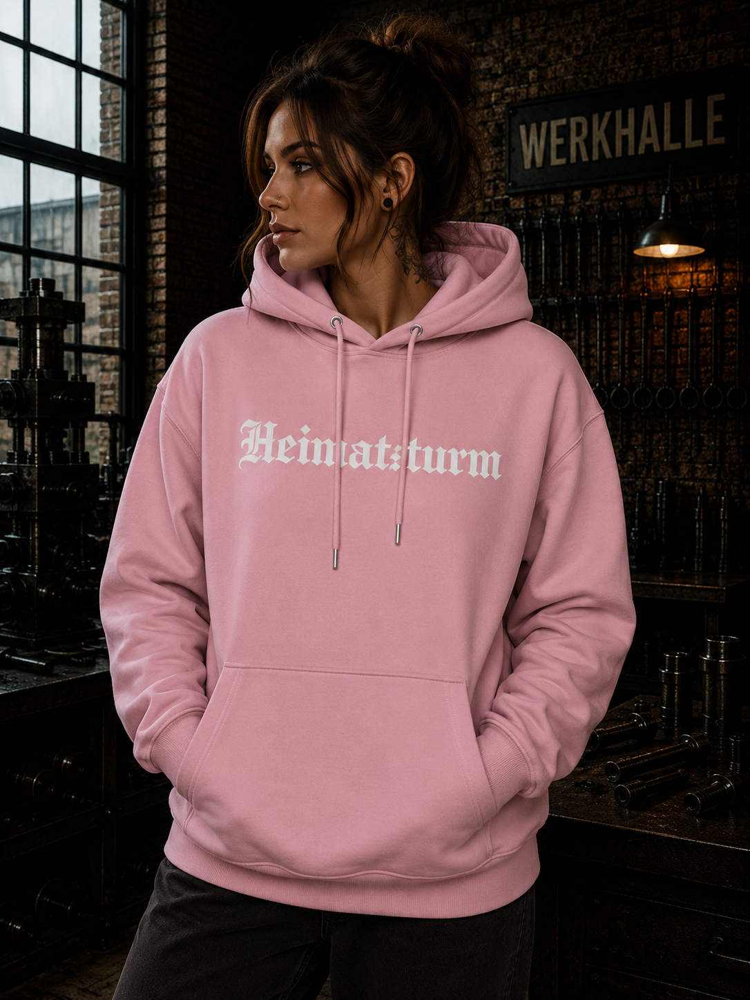 Geformt durch Stürme Hoodie - Organic Hoodie