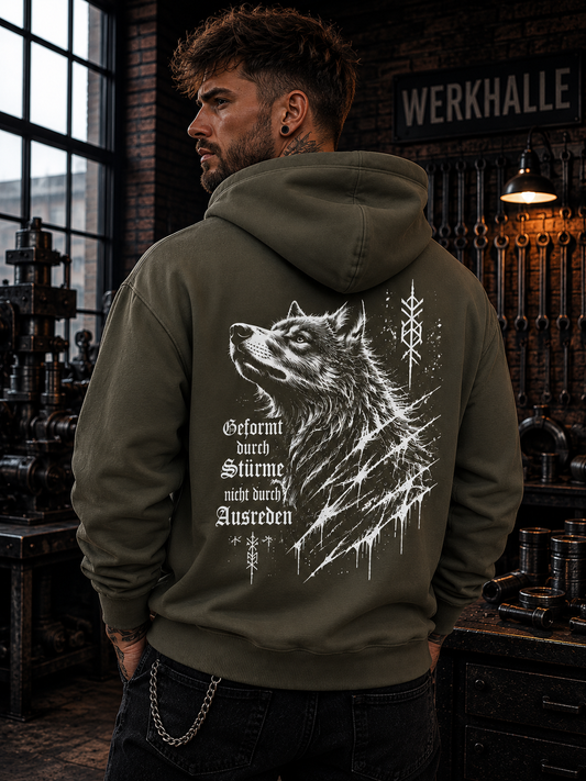 Geformt durch Stürme Hoodie - Organic Hoodie