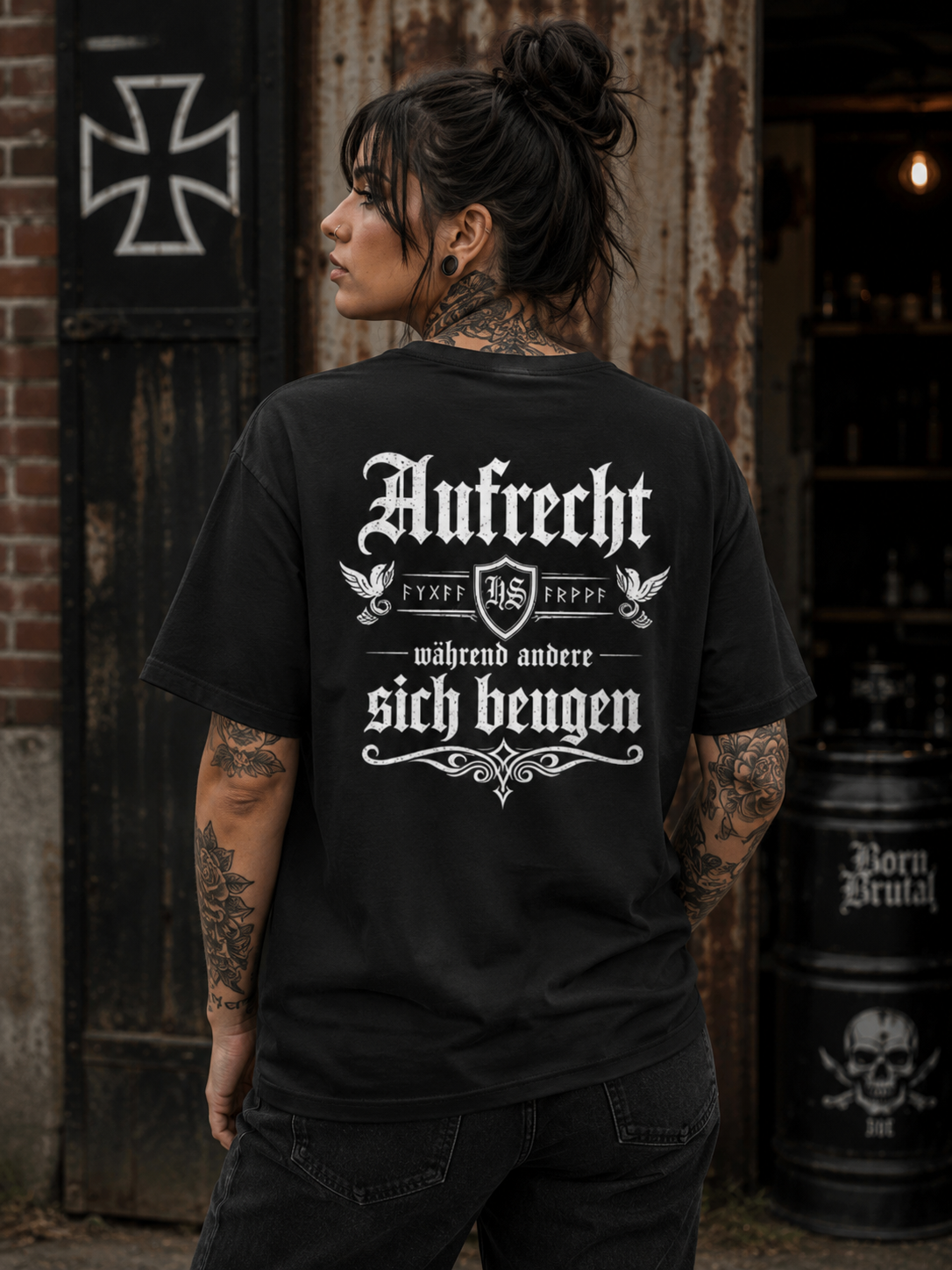 Aufrecht - Backprint Shirt - Classic Fit