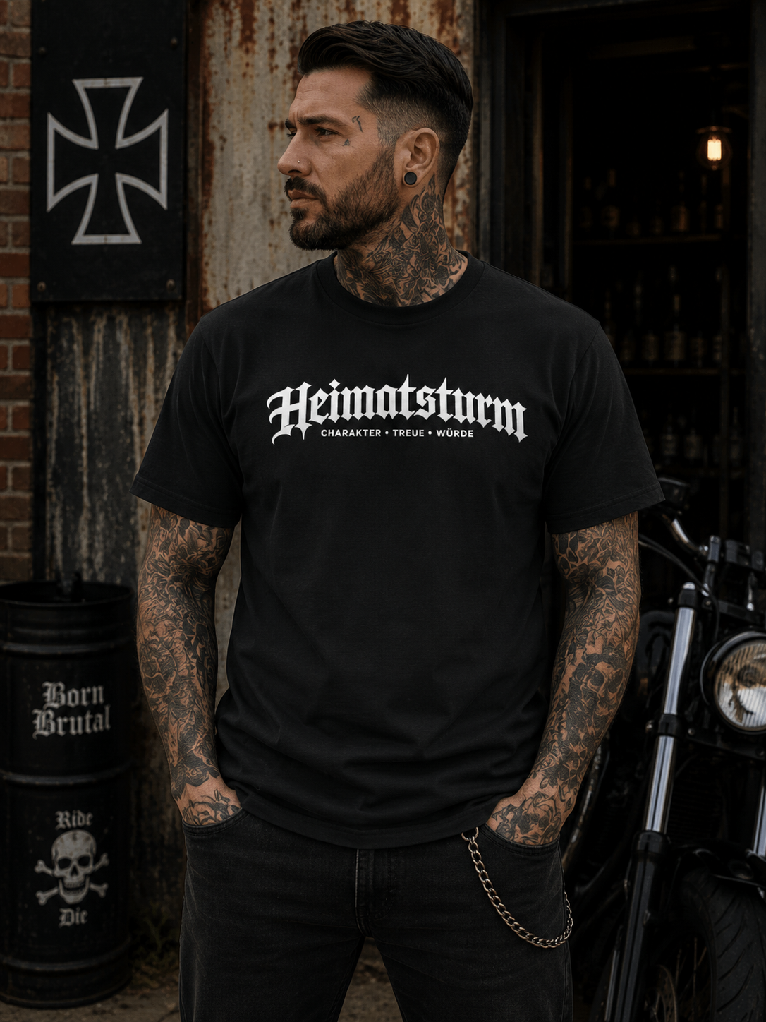 Aufrecht - Backprint Shirt - Classic Fit