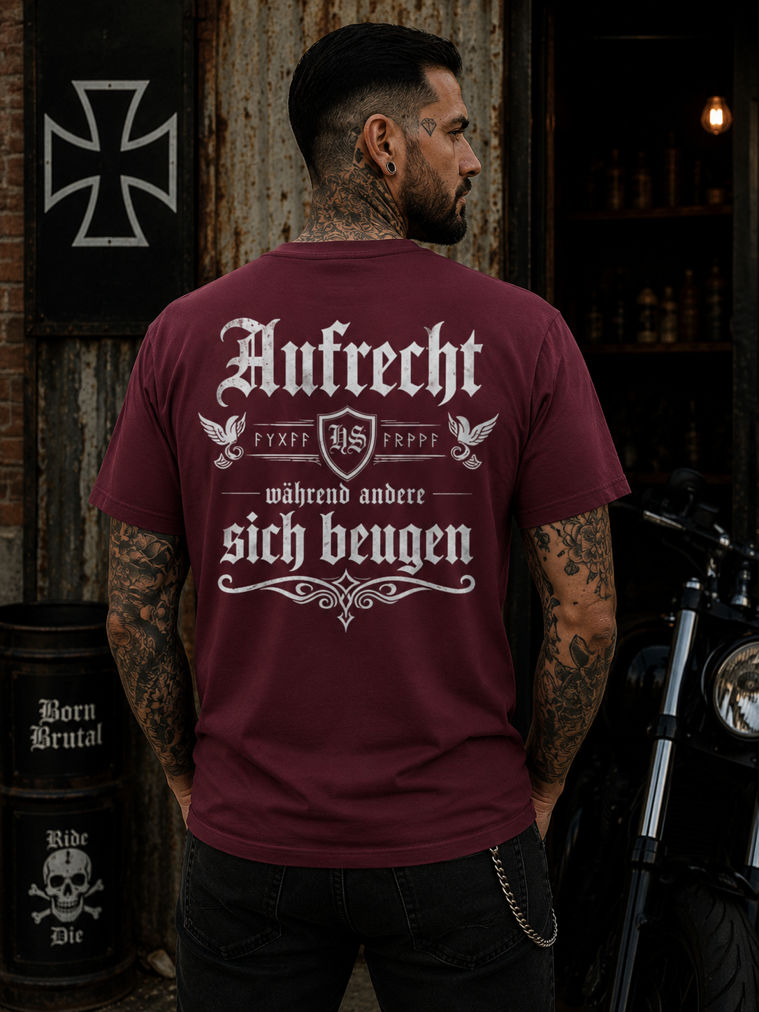Aufrecht - Backprint Shirt - Classic Fit