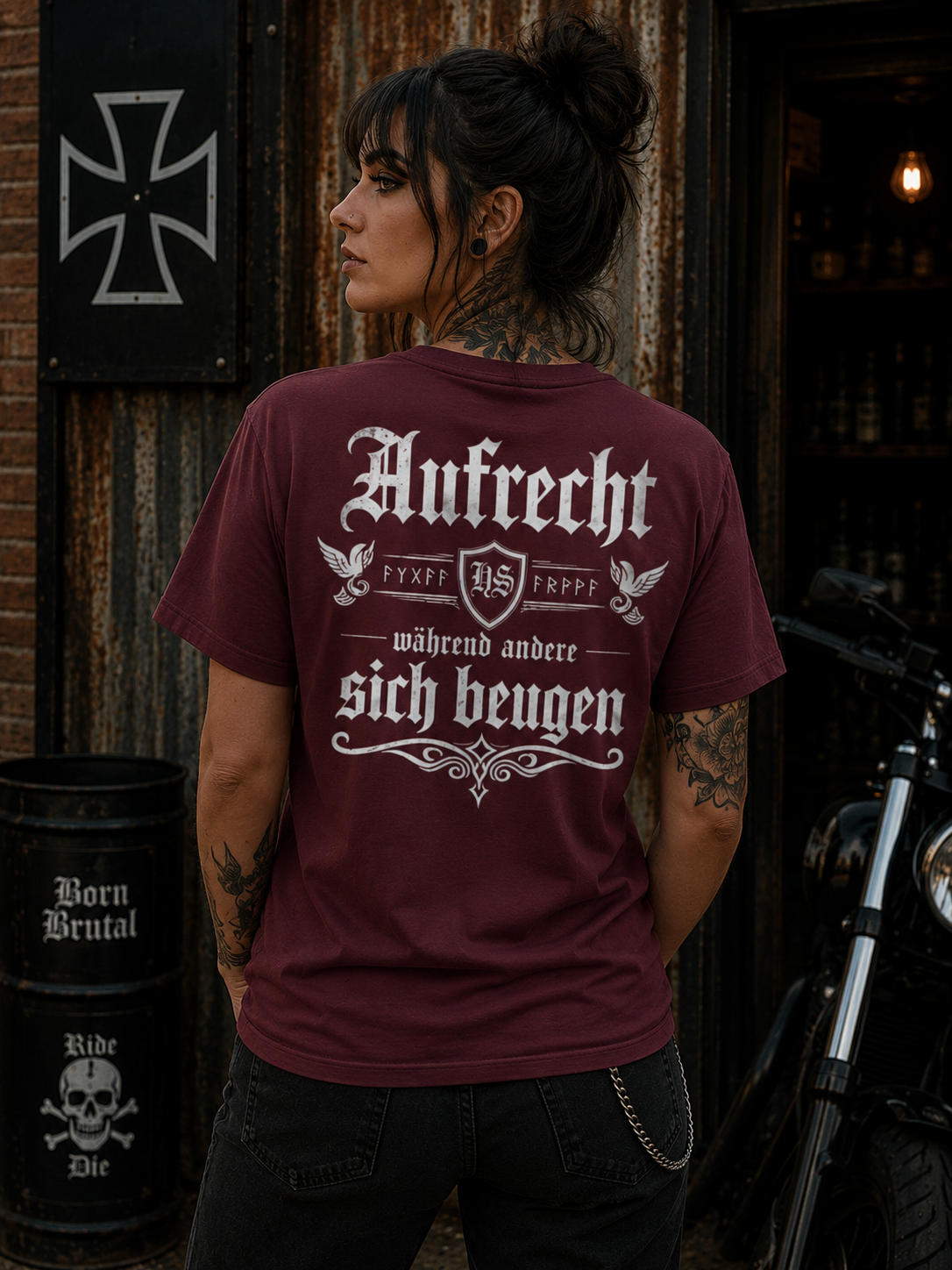 Aufrecht - Backprint Shirt - Classic Fit