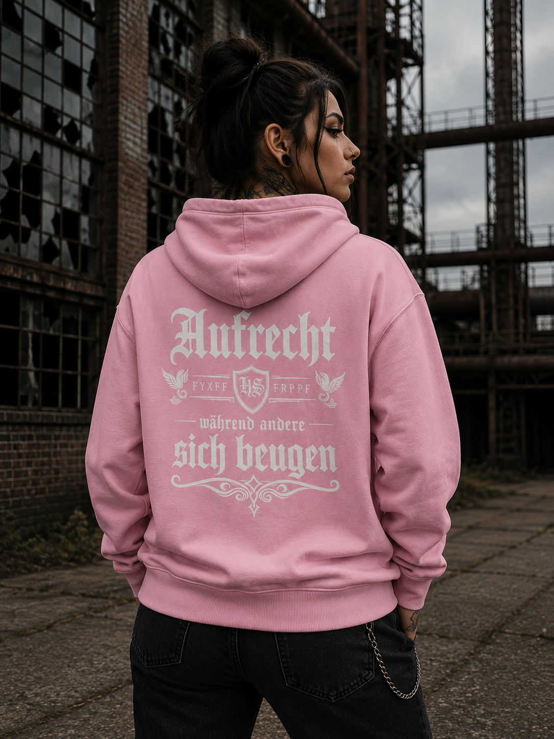Aufrecht Premium Zip Hoodie - Organic Relaxed Zipper