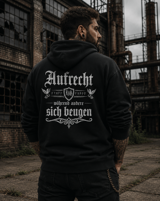 Aufrecht Premium Zip Hoodie - Organic Relaxed Zipper