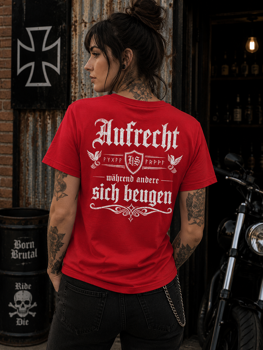 Aufrecht - Backprint Shirt - Classic Fit