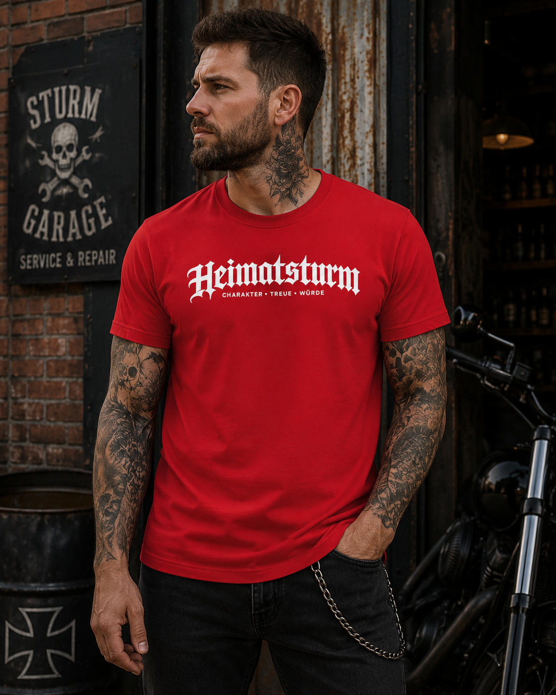 Aufrecht - Backprint Shirt - Classic Fit