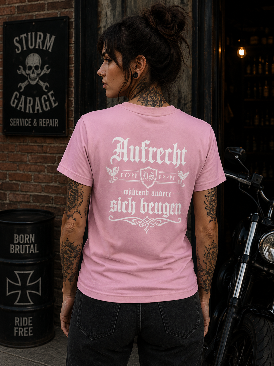 Aufrecht - Backprint Shirt - Classic Fit