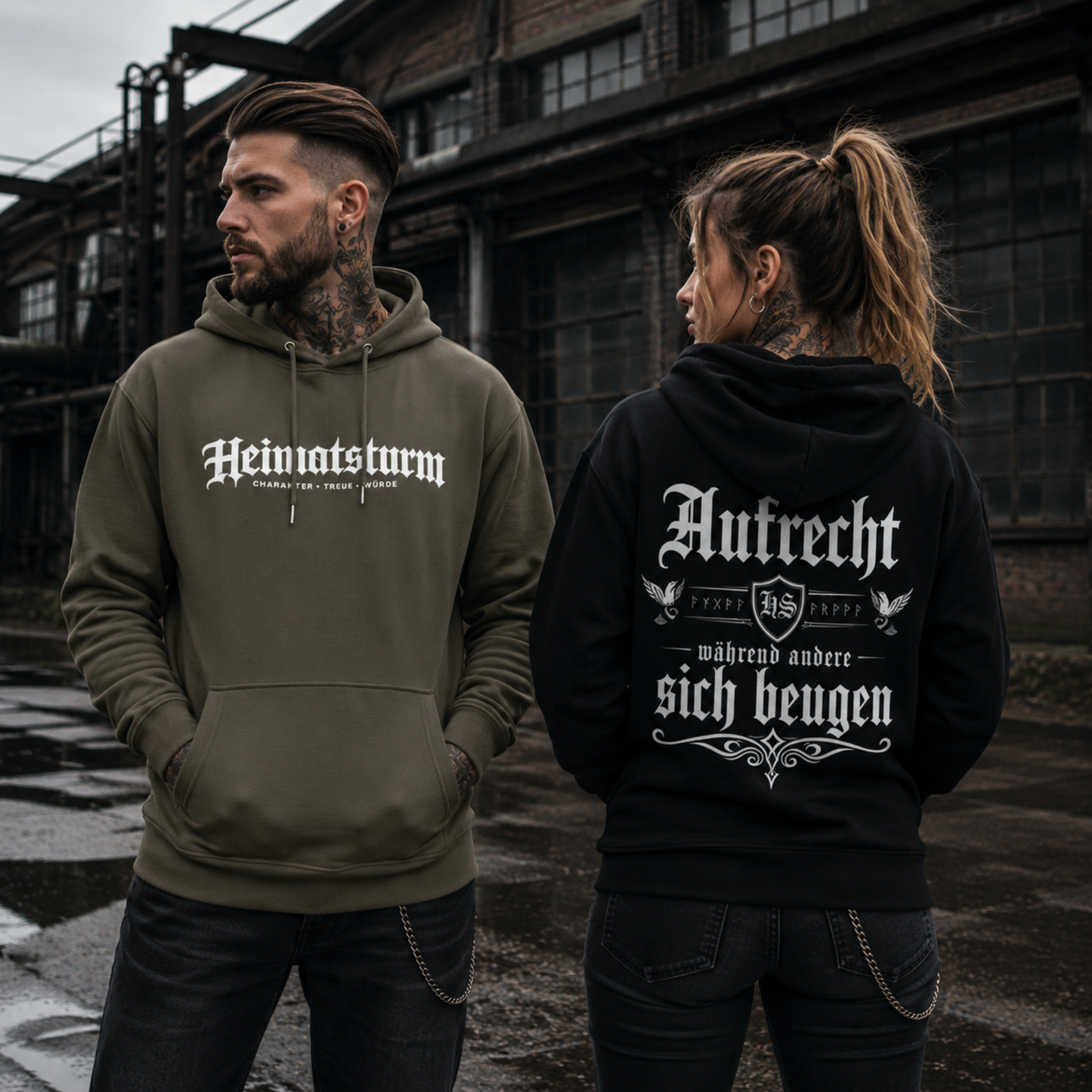 Aufrecht - Hoodie