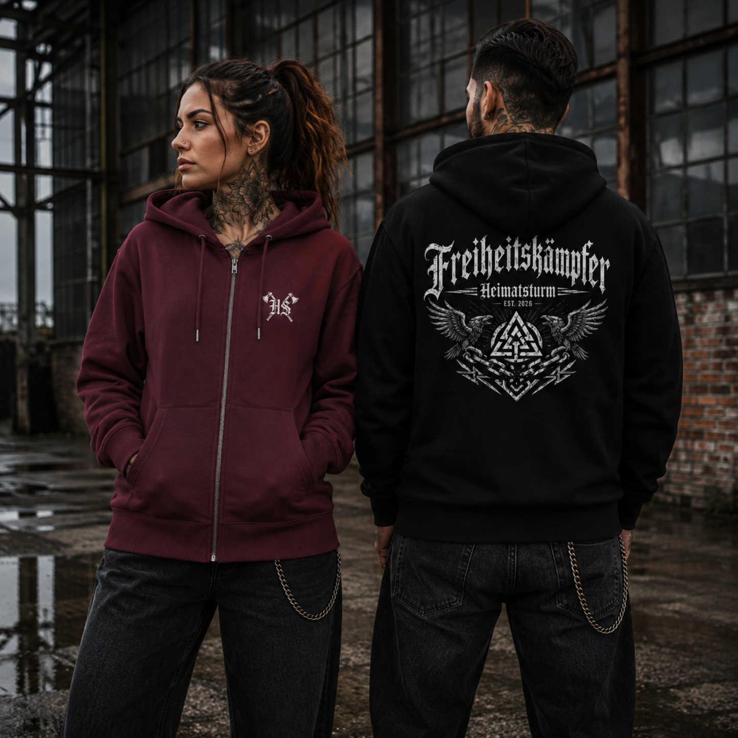 Freiheitskämpfer - Zip Hoodie