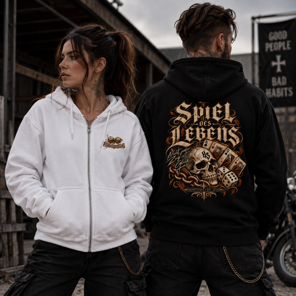Glücksritter - Zip Hoodie