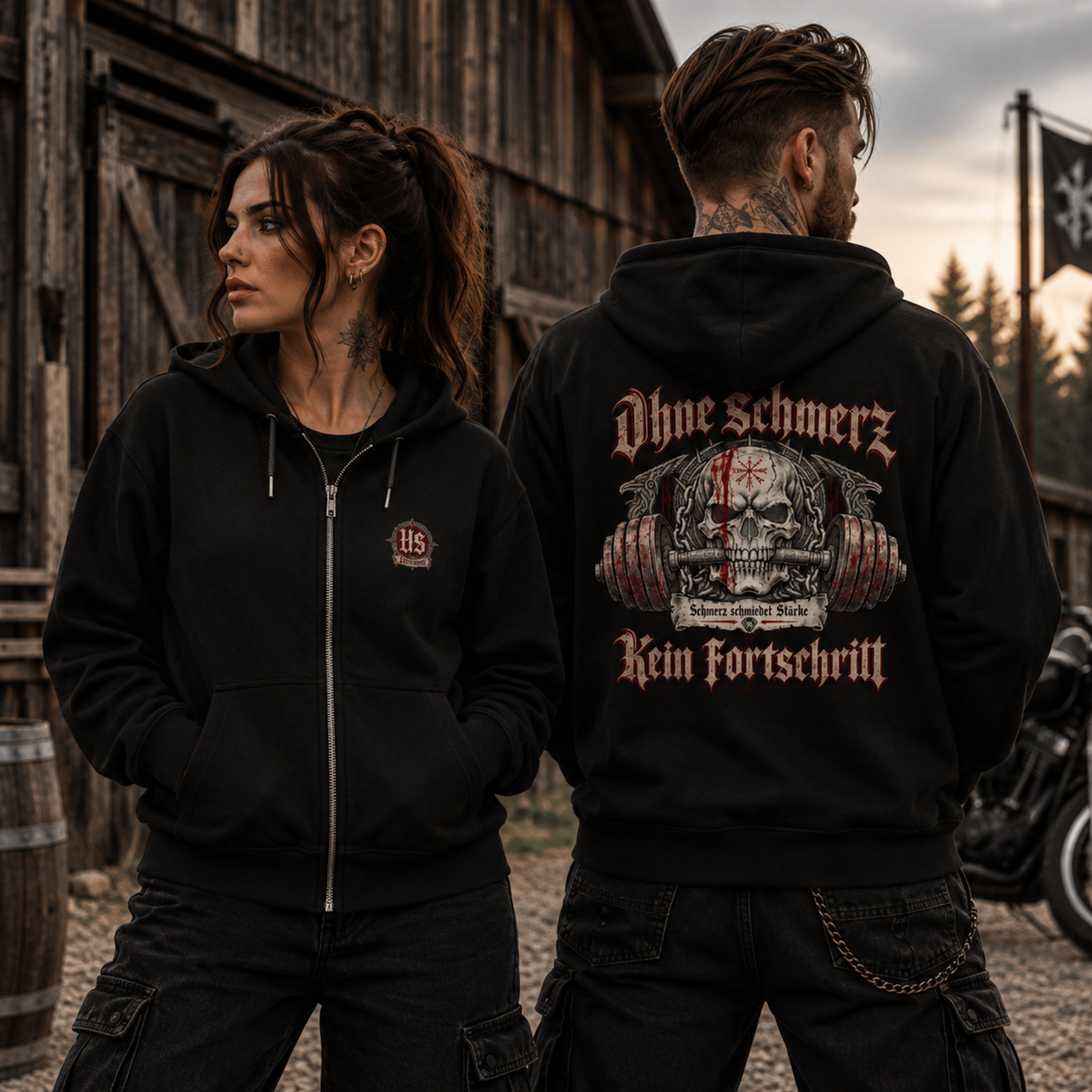 Unbrechbar - Zipp Hoodie