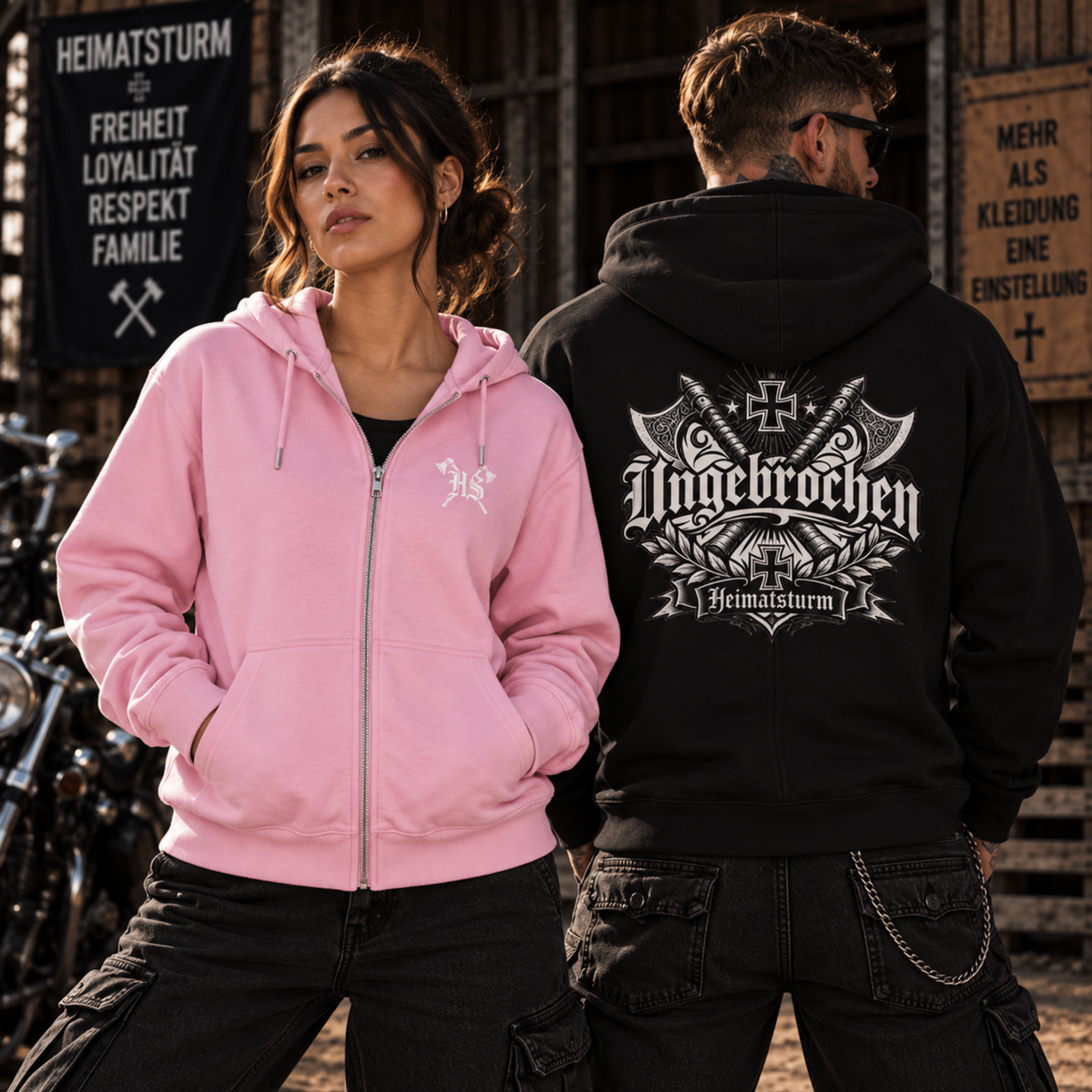 Ungebrochen - Zip Hoodie